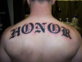 Tattoos honor